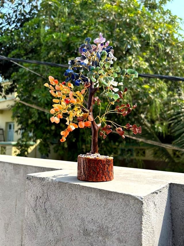 7 Chakra Aura Beads Tree